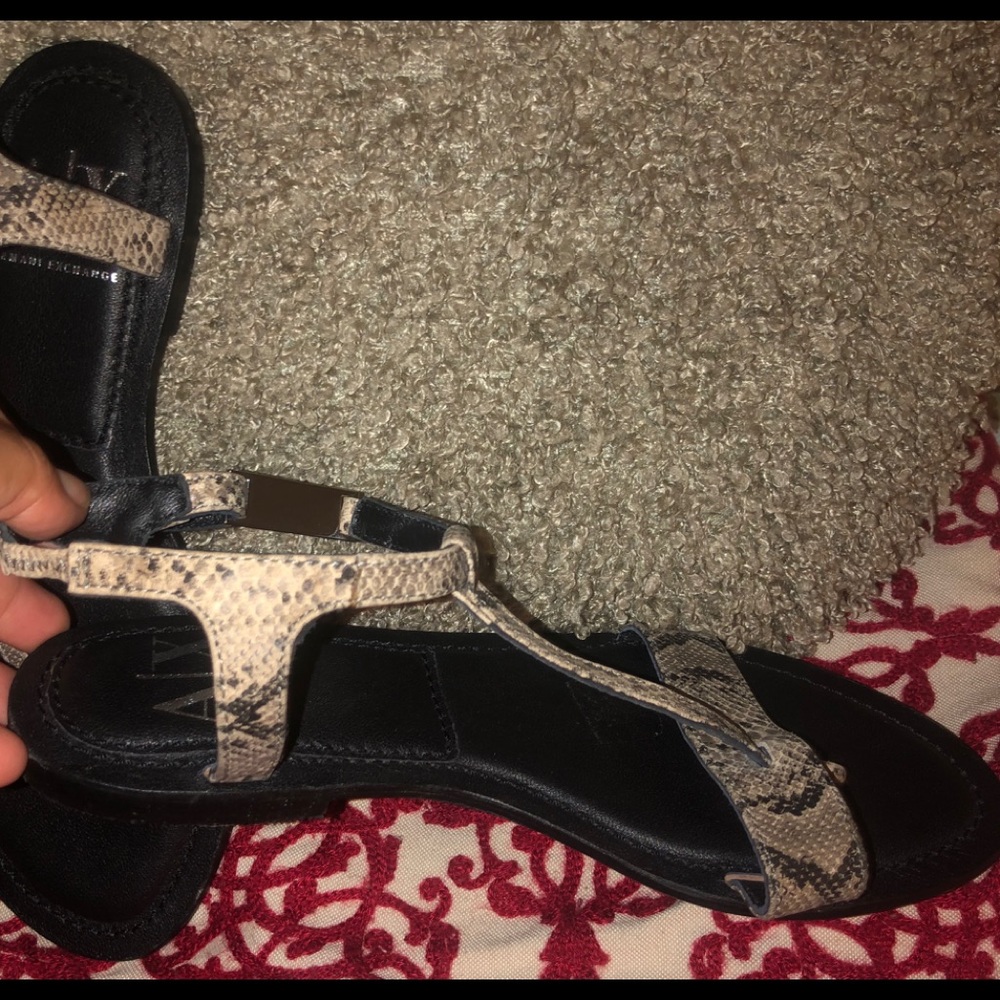 Armani exchange leather sandals - Picture 5 of 6